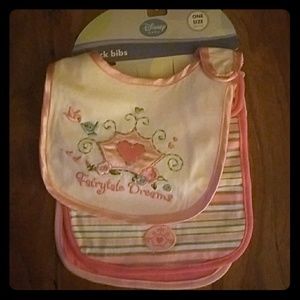 Three-piece Disney bibs